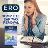 E-R-O Earwax Removal Kit for Complete Ear Care, with Carbamide Peroxide Earwax Removal Drops (0.5 fl oz), Ear Bulb Syringe and Ear Wax Removal Tool with Safety Shield