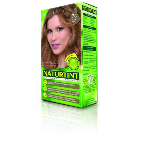 NATURTINT 7G Golden Blonde Hair Color, 5.75 FZ