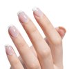 AILLSA Nude Pink Gel Nail Polish Set White Red Gel Nail Polish Milky Neutral Translucent Gel Polish with Base and Top Coat 5+2 Kit Bright Wedding Color Jelly Soak Off U V Manicure Salon DIY at Home