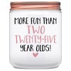 50th Birthday Gifts for Women or Men- Funny Best 50th Bday Gift Ideas- Happy Turning 50 Year Old Birthday Presents for Friends, Wife, Husband, Mom, Dad, Sister- Lavender Candles