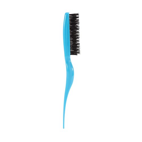 Cricket Amped Up Teasing Hair Brush - Adds Major Volume and Shine, Heat Resistant, Ideal for Slick Back Hair, Updos, and Detangling All Hair Types, with Ergonomic Handle and Sectioning Tip, Aqua