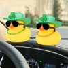 wonuu St. Patrick's Day Decorations - Lucky Green Shamrock Hat, Sunglass-Gold Necklace Rubber Duck Party Favors and Supplies