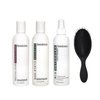 Brandywine 8oz Shampoo, Conditioner, Detangler and Paddle Brush Kit