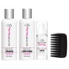 Mara Ray Luxury Hair Care Kits for Synthetic Hair Wigs, Extensions, Toupees with Wide Tooth Comb (4pc Bundle)