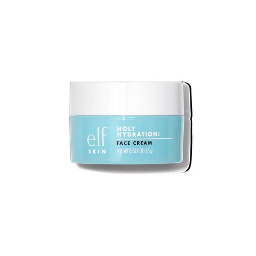 e.l.f. SKIN Mini Holy Hydration! Face Cream, Moisturizer For Nourishing & Plumping Skin, Infused With Hyaluronic Acid, Vegan & Cruelty-Free, 0.529 Oz