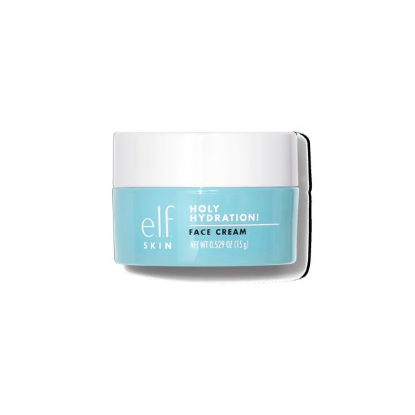 e.l.f. SKIN Mini Holy Hydration! Face Cream, Moisturizer For Nourishing & Plumping Skin, Infused With Hyaluronic Acid, Vegan & Cruelty-Free, 0.529 Oz