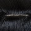 Mofyue Short Human Hair Bob Wigs With Bangs Straight Realistic Scalp Glueless Non Lace Front Wig For Women Blunt Cut Bob Wigs 180% Density (10 Inch)