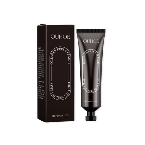 OFOCASE Collagen Peel & Tear Mask Gentle Pore-Cleansing Facial Oil Control Hydrating Mask,Boosts Elasticity and Hydrates 2.12fl.oz (1pc)