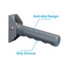 APDTEK Flip Up Grab Bar for Doorway/Stairs Safety Assist Handles for Elderly Non-Slip Grip Bar Great for Seniors, Elderly, Disabled, Handicap and Injured People, Gray