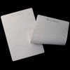 1pc Double Sided White Silicone Nano Hair Stroke Practice Skin Permanent Makeup Microblading Practice Pad Sheets for Eyebrow Training (1pc)