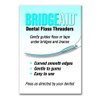 BridgeAid Dental Floss Threaders (1 Pack of 50)