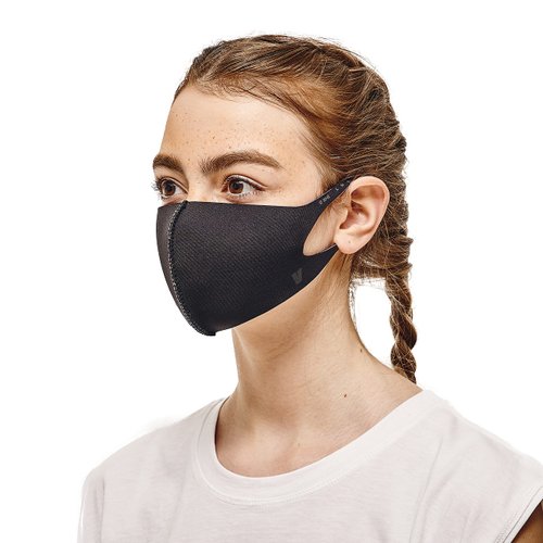 LOOKA TinyTAN Protective Fashion Face Mask. MIC Drop 2-layer 3D Character Fashion Mask V (Small Medium)