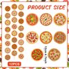 Halloscume Pizza Party Decorations 12 Pcs Pizza Birthday Party Decor Hanging Pizza Themed Banner Pizza Garland for Back to School Pizza Party Supplies Hanging Decor