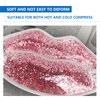 Lip Gel Ice Pack, Reusable Hot and Cold Compress Pack Lip Shaped Cold Pack Lip Filler Ice Pack for Lip Care