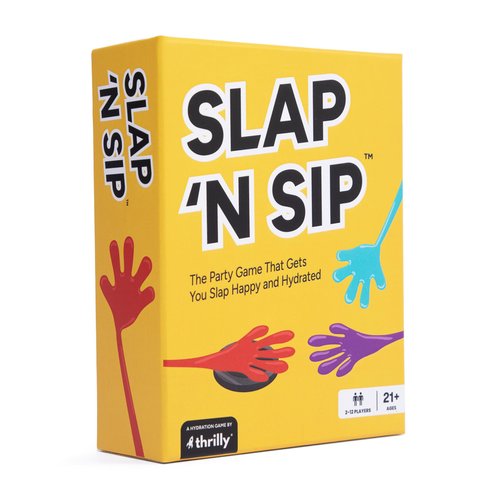 Slap N Sip - The Viral Sticky Hand Game - Fun Adult Drinking Game for Parties