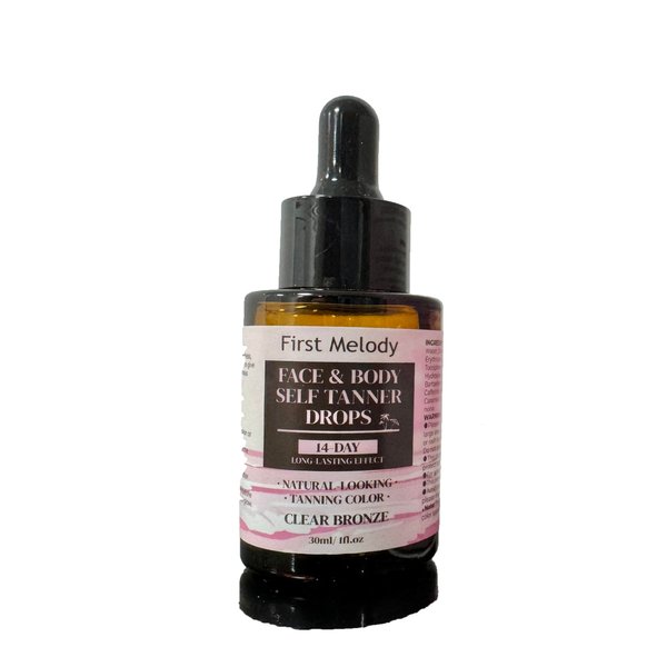 Self Tanner Drops for Face Tanner, Sunless Tan, Body & Face Self Tanner Drops (Drops-1)