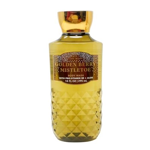 White Barn GOLDEN BERRY MISTLETOE Shower Gel 10 fl oz / 295 mL