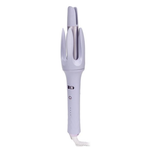 Automatic Rotating Curling Iron, Negative Ion Auto Hair Curlers, Fast Heating Hair Curler Automatic Rotating for Long and Short Hair(US)
