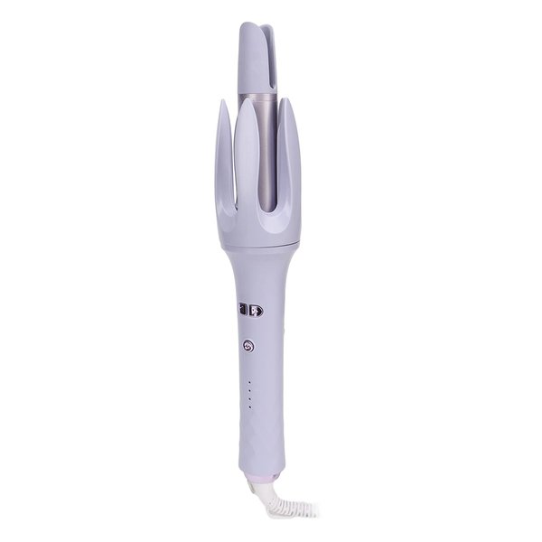 Automatic Rotating Curling Iron, Negative Ion Auto Hair Curlers, Fast Heating Hair Curler Automatic Rotating for Long and Short Hair(US)