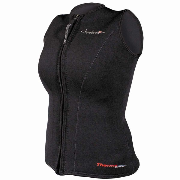 Henderson Women Thermoprene Zipper 3mm Vest Scuba Wetsuit-14