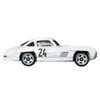 Hot Wheels Collectible Die-Cast Vintage Racing Club Vehicle - White Sports Car - Inspired by 1954 Mercedes-Benz 300 SL - HRT81-1/6