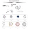 sailimue 8 Pairs Clip Earrings Sets for Women Fashion Cubic Zirconia CZ Crystal Freshwater Pearl Earrings Hypoallergenic Non Pierced Clip on Earrings Jewelry