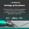 Excelta Small Needle Nose Pliers, Soft-Cushioned Grip, Easy-to-Use, Stainless Steel, Perfect for Detailed Work with Secure Hold & Gentle Spring Mechanism, 4.75" (118.75mm), Intermediate
