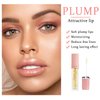 NVLEPTAP City Professional Lip Plumper Gloss Lips Plumping Lip Gloss,Natural Lip Plump Lip Care Products,Moisturizing And Reduces Fine Lines Softer Bigger Fuller Lips