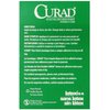 Curad Fingertip Adhesive Bandages, Food Service Blue Detectable Bandage, 100 Count,Fingertip 1.75" x 2" (Packaging may vary)