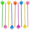 Super Z Outlet Vinyl Glitter Mini Sticky Hands Toys for Children Party Favors, Birthdays - 1 1/4" (72 Count)