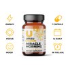 UMZU Miracle Morning Energy Supplement with Caffeine & Energy Enhancers | 150mg of Caffeine Supports All Day Focus, Productivity & Mood (30 Day Supply | 30 Capsules)