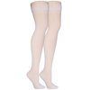 Truform Sheer Compression Stockings, 15-20 mmHg, Women's Thigh High Length, 20 Denier, Ivory, Medium