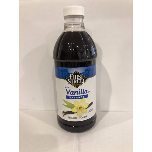16oz First Street Pure Vanilla Extract, Pack of 1