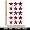 Nautical Star Temporary Tattoo Water Resistant Fake Body Art Set Collection - 15 2" Tattoos (1 Sheet)