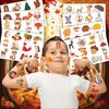 Woodland Temporary Tattoos Birthday Party Supplies Decorations 96PCS Tattoos Stickers Super Cute Fall Party Favors Kids Girls Boys Gifts Classroom School Prizes Themed Christmas