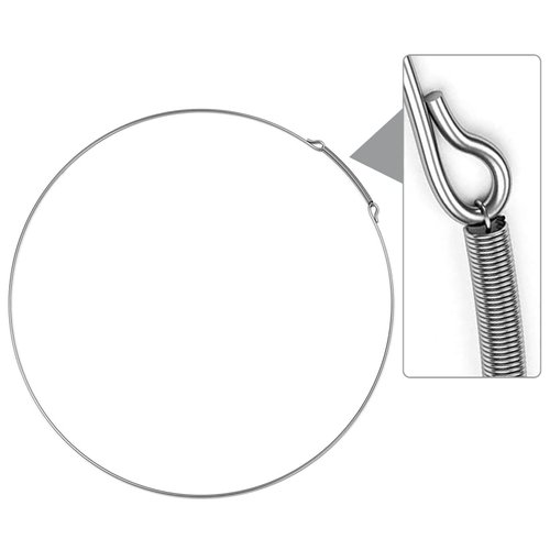 Dinghosen 134527100 Washer Boot Spring Clamp for Frigidaire Electrolux Washer Parts, Washing Machine Door Boot Seal Retaining Ring for Frigidaire Washer Parts, Prevents Water Leaks