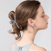 Claw Thick Hair Clips for Women - Big Butterfly Jaw Clips for Long and Curly Hair, Strong Hold Durable Matte Clamps