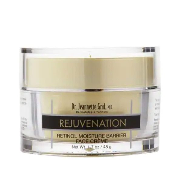 Dr Jeannette Graf Rejuvenation Retinol Moisture Barrier Face Crème 1.7 oz - Moisturizing Face Cream with Retinol - Face and Neck anti-aging cream