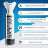 EVOLVE 15-Liter Pure Oxygen Canister with Breathing Cup | Portable Oxygen Can | Ideal for Home Use and Outdoor Activities | Designed by Firefighters | Made in The USA | Pack of 3