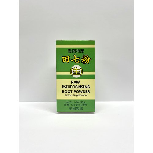 Raw Pseudoginseng Root Powder Herbal Supplement Helps for Promote A Healthy Cardiovascular System 1.4oz Made in USA