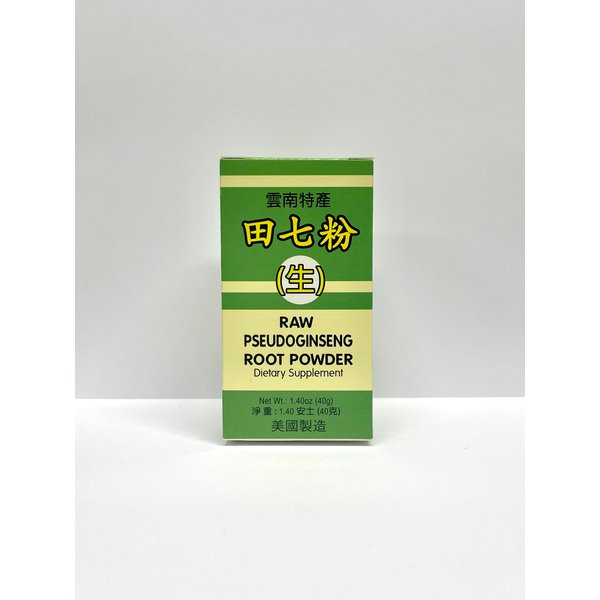 Raw Pseudoginseng Root Powder Herbal Supplement Helps for Promote A Healthy Cardiovascular System 1.4oz Made in USA
