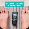 SweatBlock Antiperspirant Foot Lotion for Men & Women - Quick-Dry Hyperhidrosis Aid to Stop Excessive Sweating - Reduce Foot Odor - Non-Irritating - Dermatologist Tested - Travel Size 1.69 fl oz