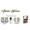 ALMAS HENNA 80 GRAM Hair Color 100% Organic Henna Powder Infused with Goodness of Herbs, Natural Henna Hair Color For Soft Shiny Hair, henna hair dye (2.82 OUNCE, BLACK)
