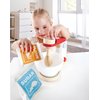 Hape Wooden Mighty Mixer Kitchen Plaset| Educational Pretend Play Baking Mixer Toy Kitchen for Preschoolers Ages 3 Years & Up