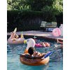 Coconut Outdoor Patriotic Bald Eagle Pool Float – Inflatable Pool Ring – Durable Long Lasting Lounge Tube and Water Toy – Fun Decoration for Parties, Events – Ages 8+ Years