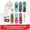 TECH DECK, Toy Machine Sk8shop Fingerboard Bonus Pack, Collectible and Customizable Mini Skateboards, Kids Toys for Ages 6 and up