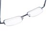 EYEGUARD 2 Pairs of Classic Spring Hinges Readers in Slim Pen Clip Portable Aluminum Hard Case Reading Glasses