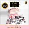 FAO Schwarz Ultimate Makeup Artist Set for Girls, Washable Pretend Play Beauty Kit with Soft Cosmetic Case, Toy Gifts for Ages 6 7 8 9 10