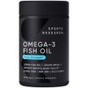 Sports Research Omega-3 Fish Oil, Triple Strength, 30 Softgels