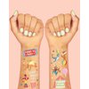 xo, Fetti Circus Party Temporary Tattoos - 42 Gold + Silver Foil Styles | Circus Birthday Party Supplies, Carnival Party Favors, Circus Animals Temp Tats, Clown Arts and Crafts